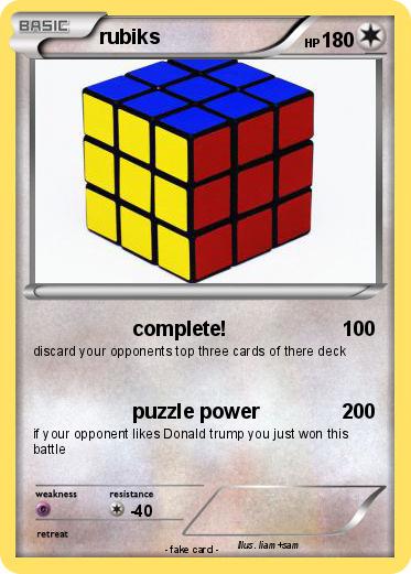 Pokemon rubiks