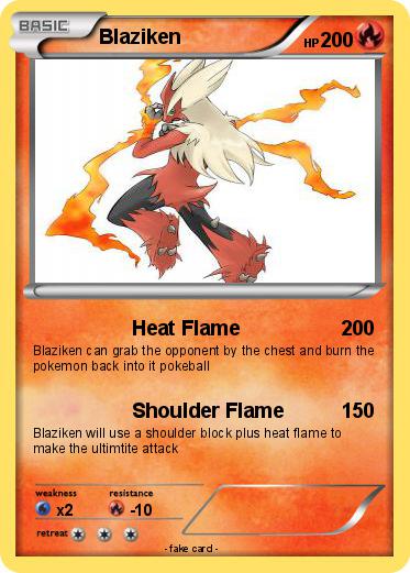 Pokemon Blaziken