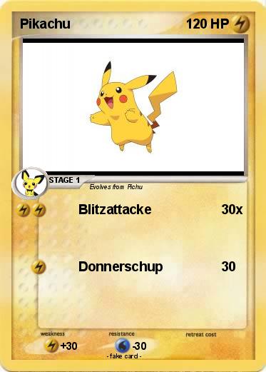 Pokemon Pikachu