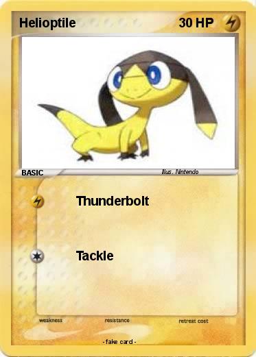 Pokemon Helioptile