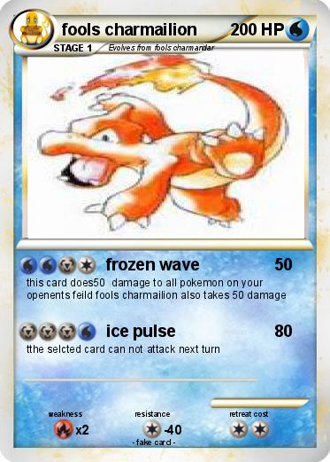 Pokemon fools charmailion