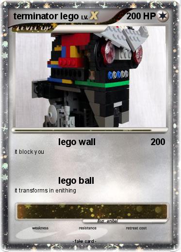 Pokemon terminator lego