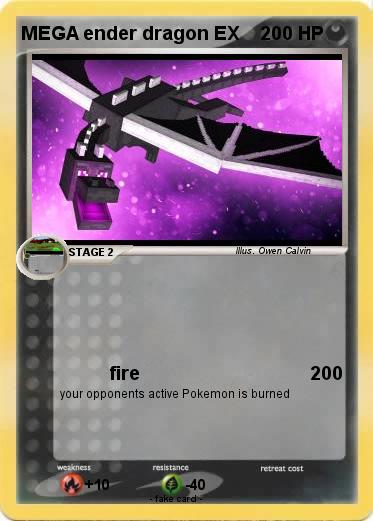 Pokemon MEGA ender dragon EX