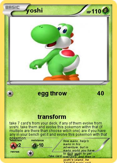 Pokemon yoshi