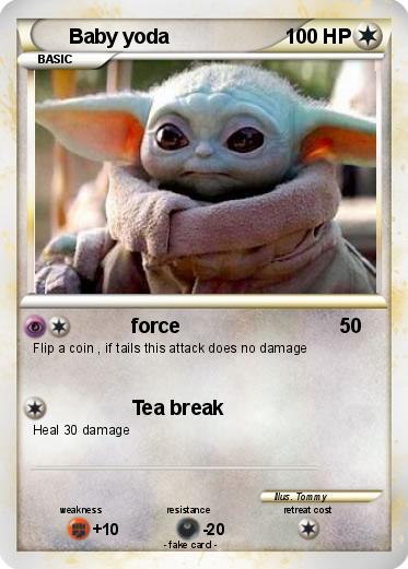 Pokemon Baby yoda