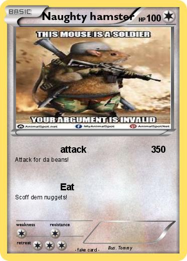 Pokemon Naughty hamster