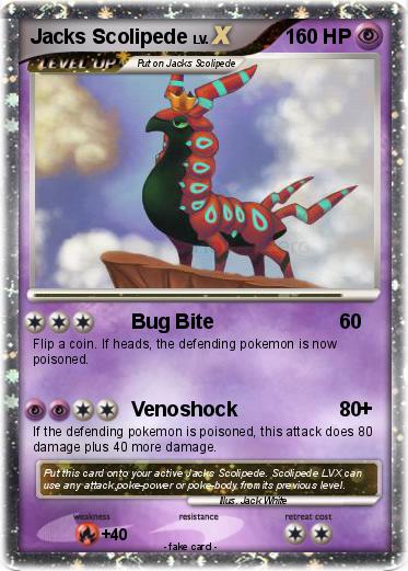 Pokemon Jacks Scolipede