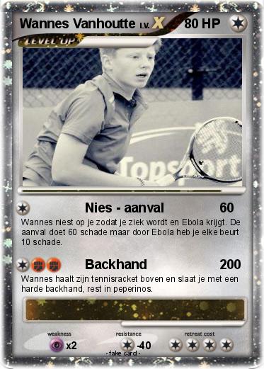 Pokemon Wannes Vanhoutte