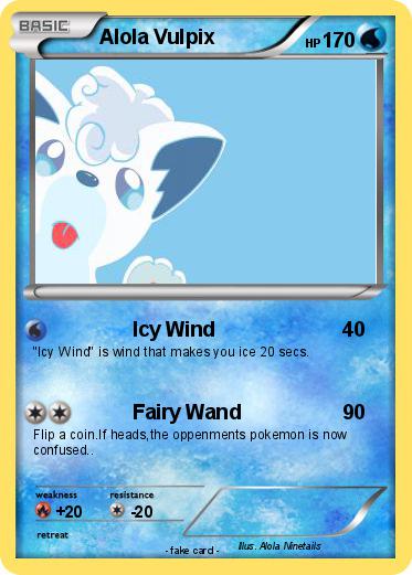 Pokemon Alola Vulpix