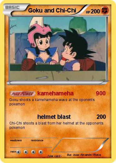 Pokemon Goku and Chi-Chi