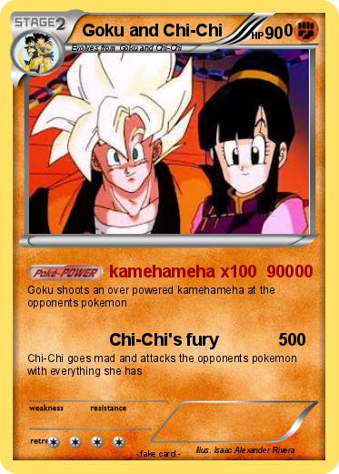 Pokemon Goku and Chi-Chi             0