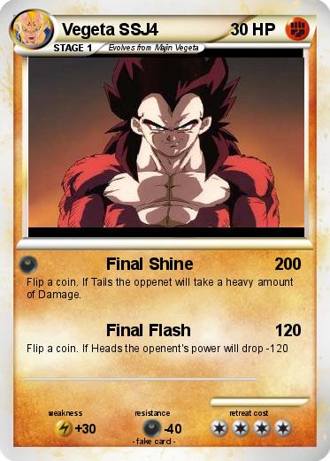 Pokemon Vegeta SSJ4