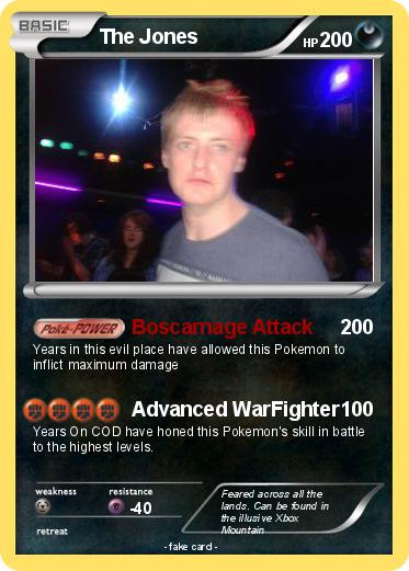 Pokemon The Jones