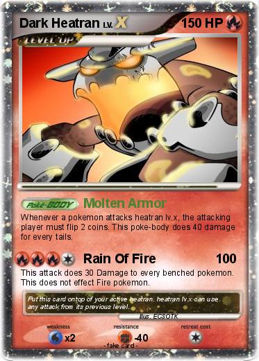 Pokemon Dark Heatran