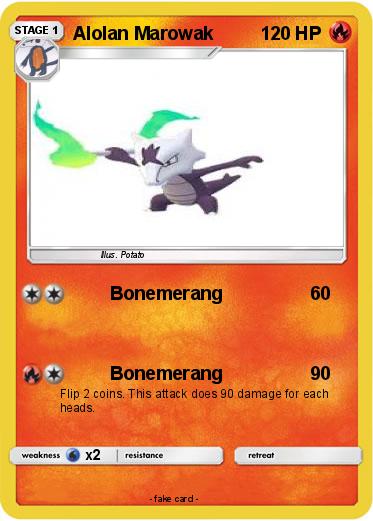 Pokemon Alolan Marowak