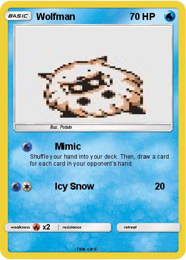 Pokemon Wolfman