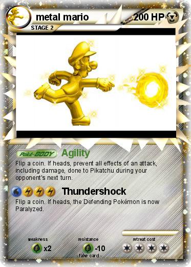 Pokemon metal mario