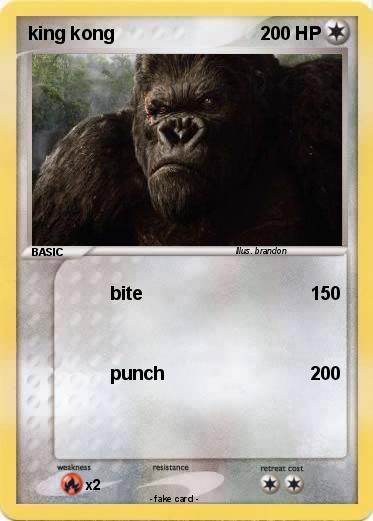 Pokemon king kong