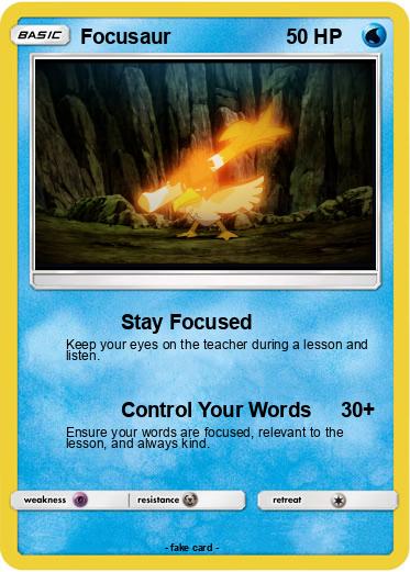 Pokemon Focusaur