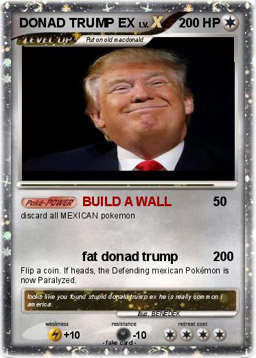 Pokemon DONAD TRUMP EX
