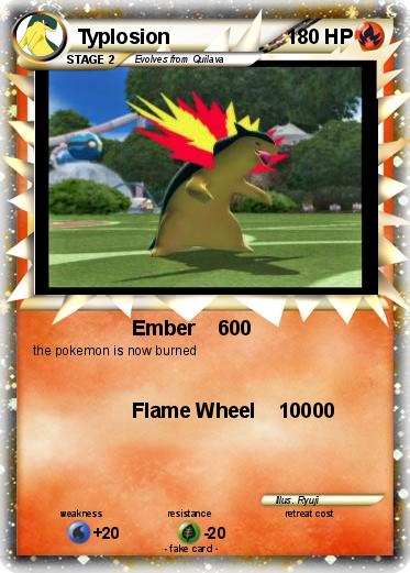 Pokemon Typlosion