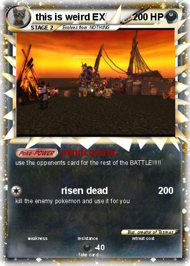 Pokemon this is weird EX