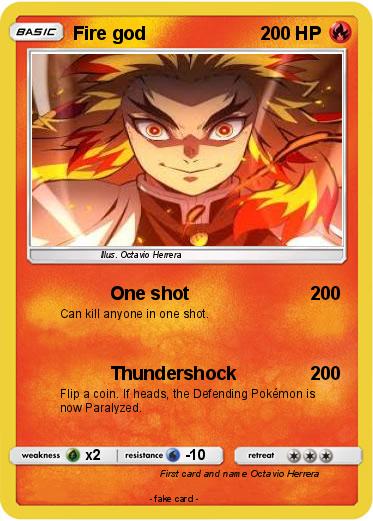 Pokemon Fire god