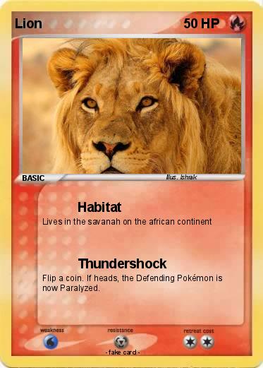 Pokemon Lion