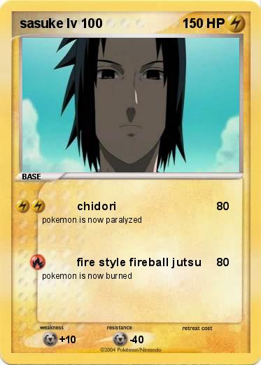 Pokemon sasuke lv 100
