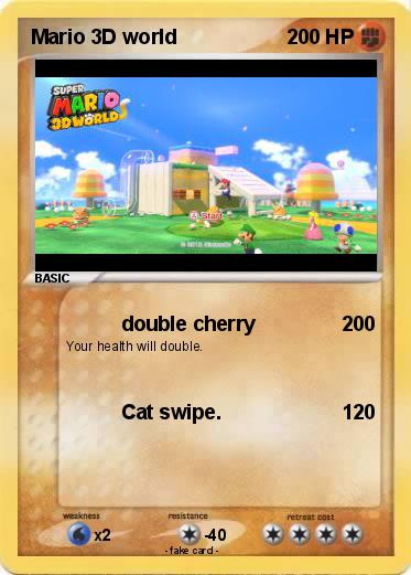 Pokemon Mario 3D world