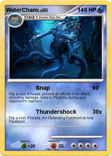 Pokemon WaterCham