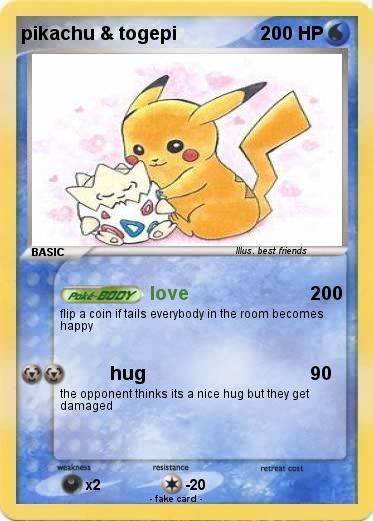 Pokemon pikachu & togepi
