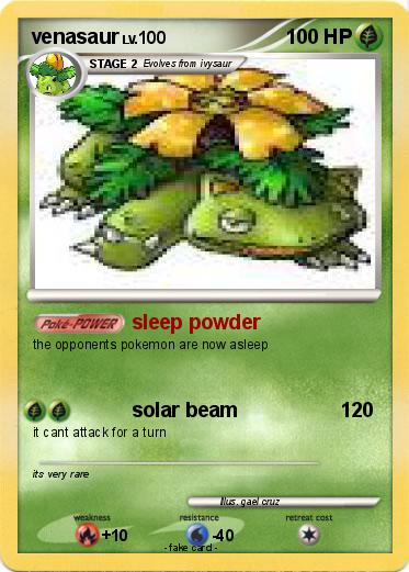 Pokemon venasaur