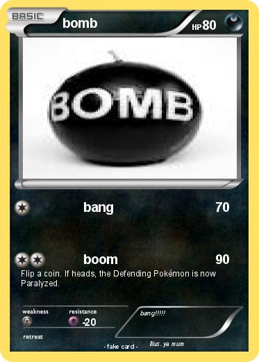 Pokemon bomb
