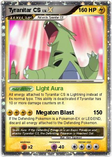 Pokemon Tyranitar CS