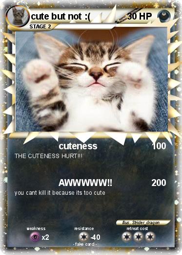 Pokemon cute but not :(