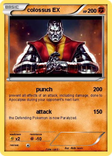 Pokemon colossus EX