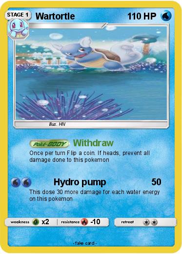 Pokemon Wartortle