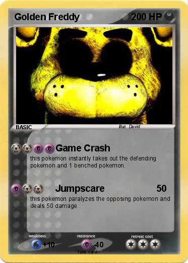 Pokemon Golden Freddy