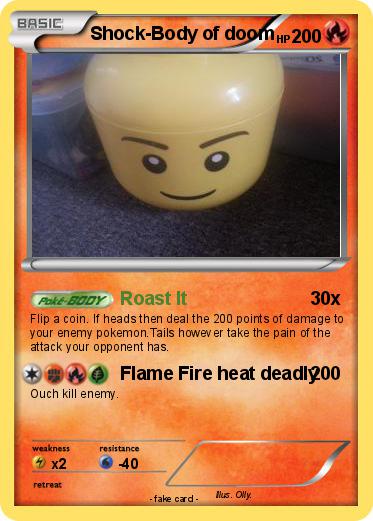 Pokemon Shock-Body of doom