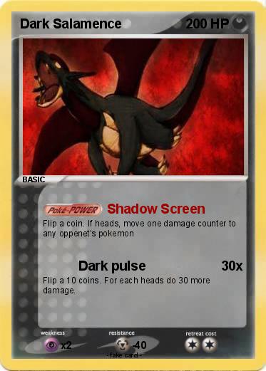 Pokemon Dark Salamence