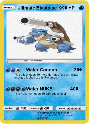 Pokemon Ultimate Blastoise  9