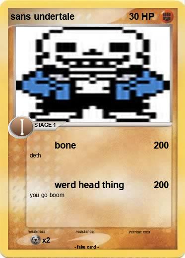 Pokemon sans undertale