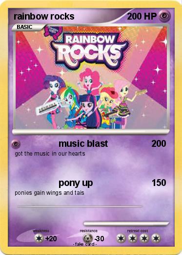 Pokemon rainbow rocks