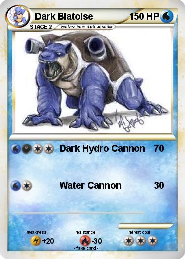 Pokemon Dark Blatoise
