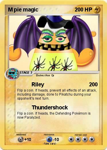 Pokemon M pie magic