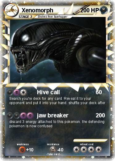 Pokemon Xenomorph