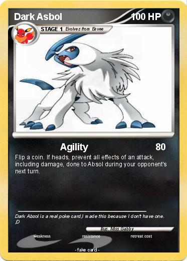 Pokemon Dark Asbol