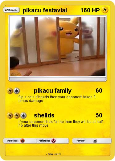 Pokemon pikacu festavial