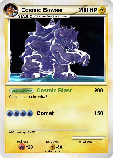 Pokemon Cosmic Bowser